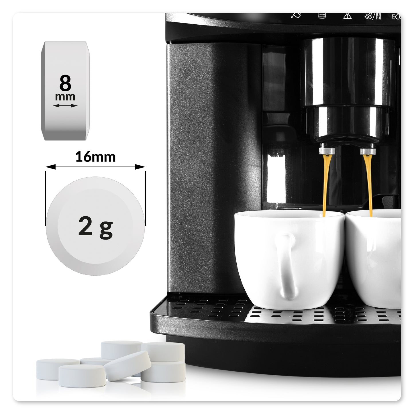 Tabletki do czyszczenia ekspresów, 60 szt. 2 g