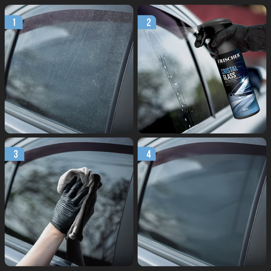 Płyn do czyszczenia szyb samochodowych z funkcją Antypary 500ml