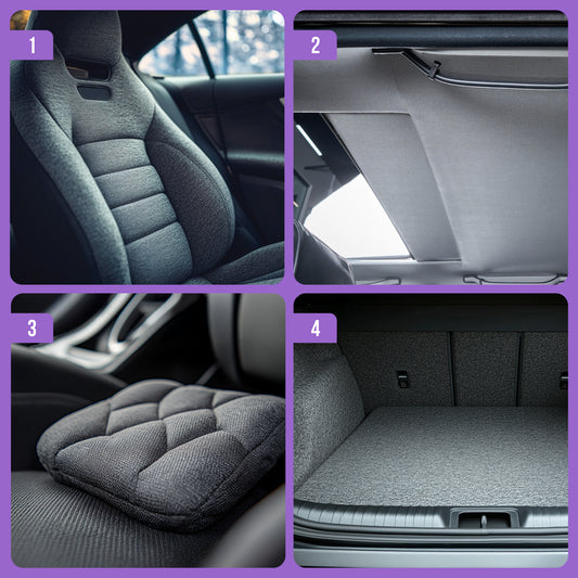 Zestaw do czyszczenia tapicerki samochodowej