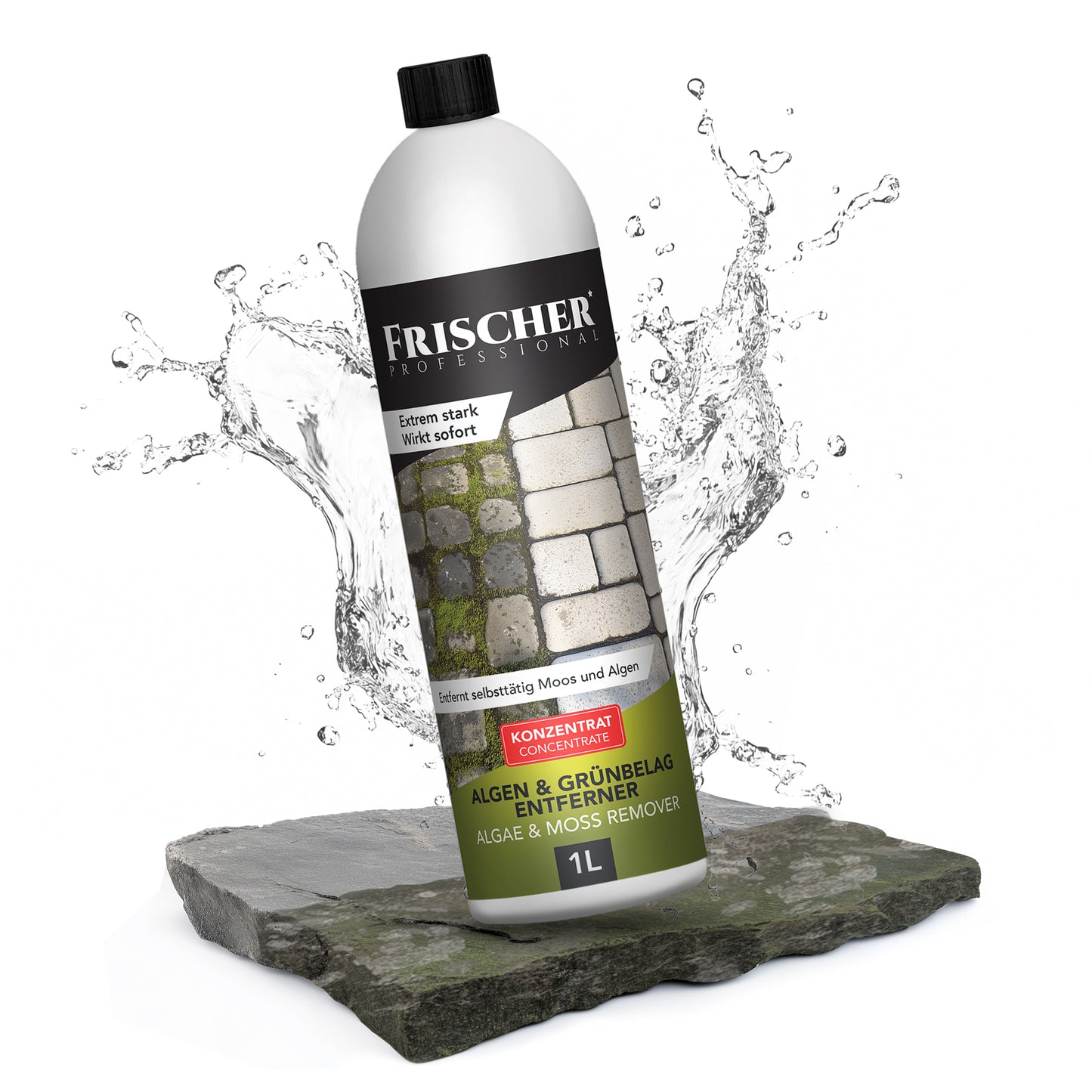 Płyn do usuwania mchu, glonów i zielonych nalotów, 1000 ml
