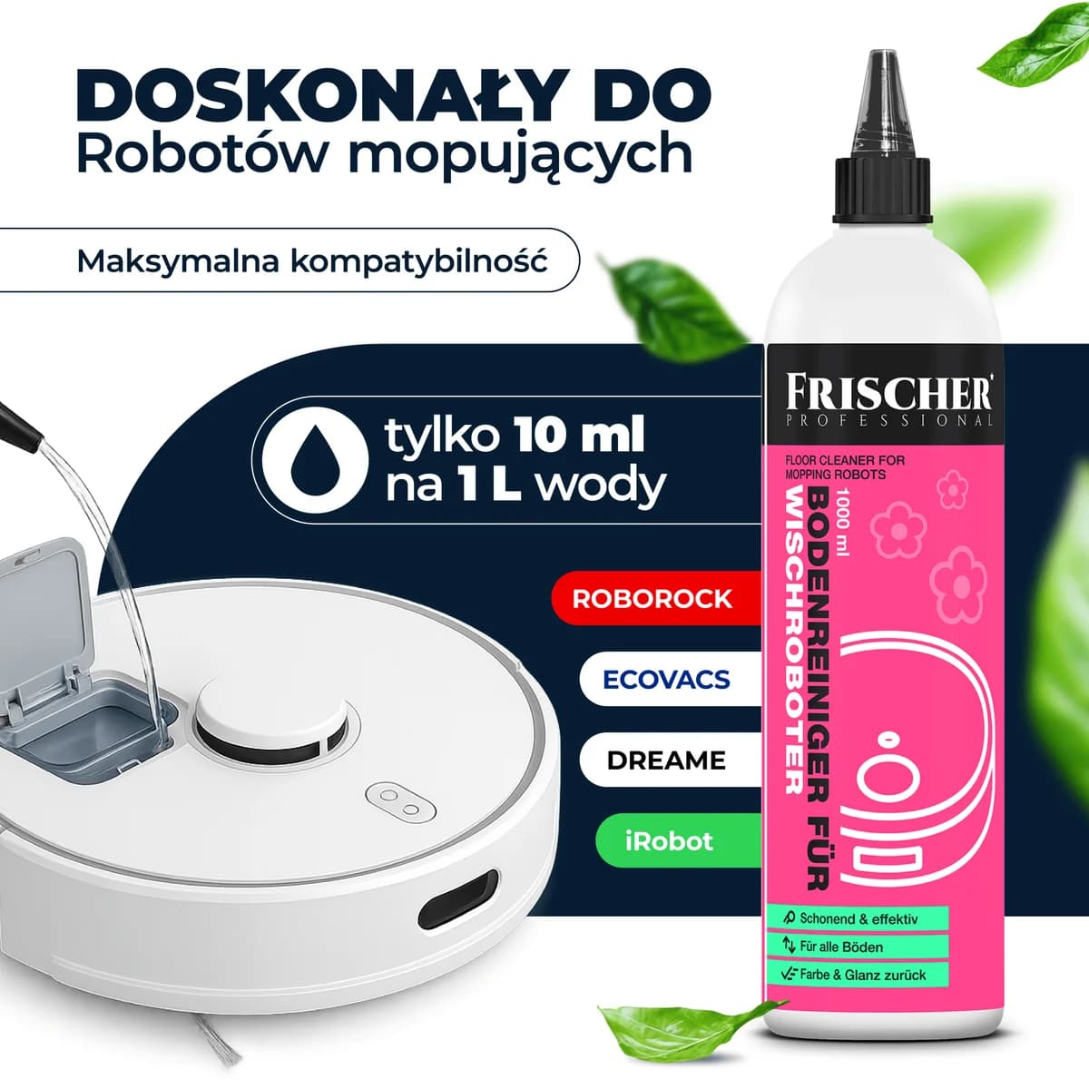 Płyn do robotów mopujących 1000 ml Koncentrat - zdjęcie 2