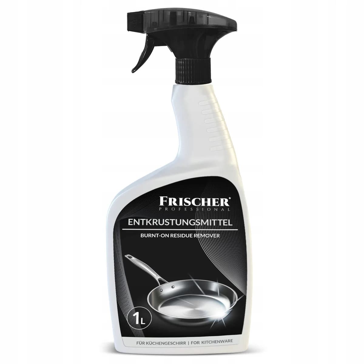 Płyn do przypalonych garnków i blach Frischer 1000ml + Mikrofibra