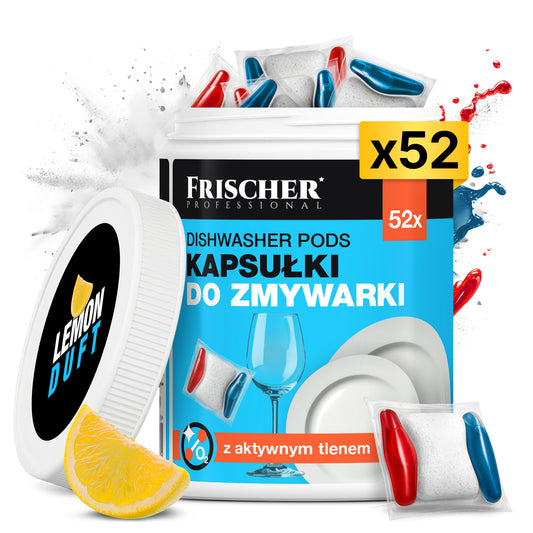 Kapsułki do naczyń z aktywnym tlenem