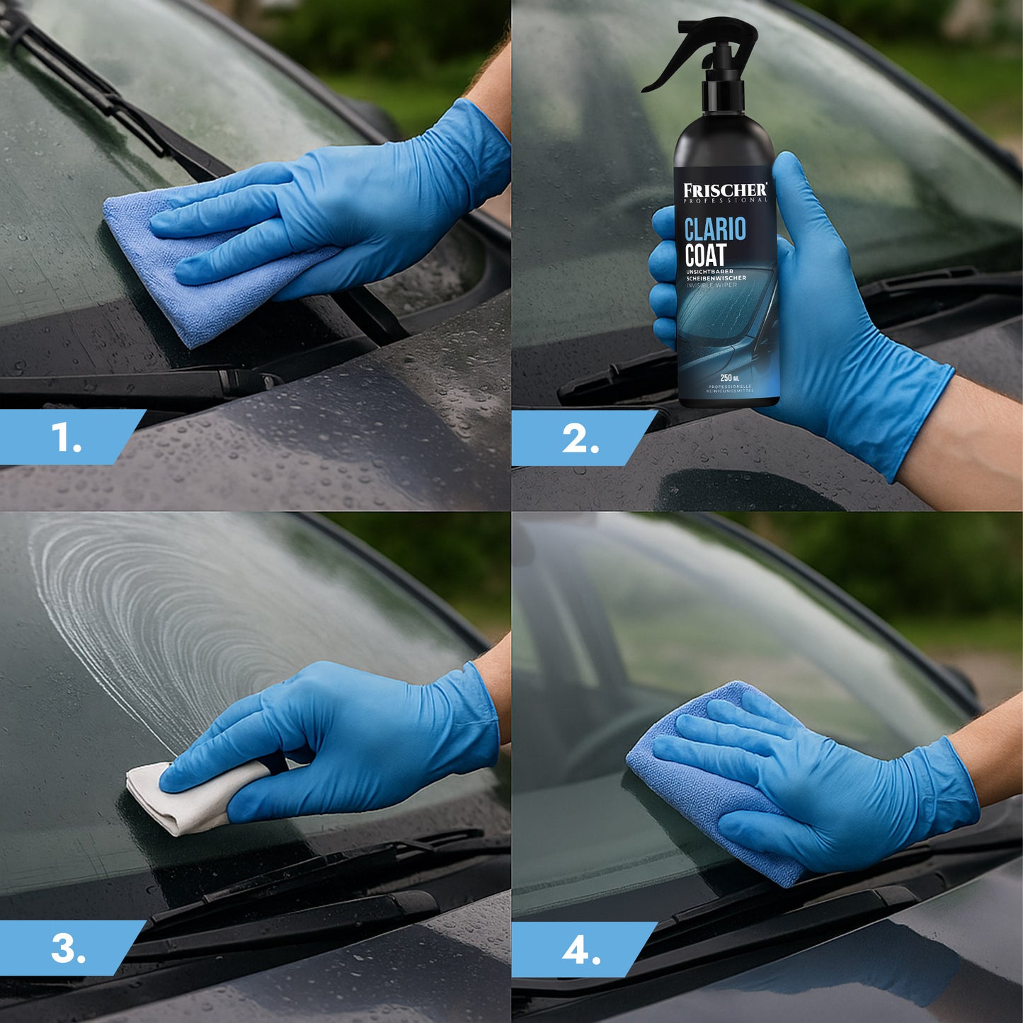 Niewidzialna wycieraczka. Hydrofobowa powłoka na szyby samochodowe 