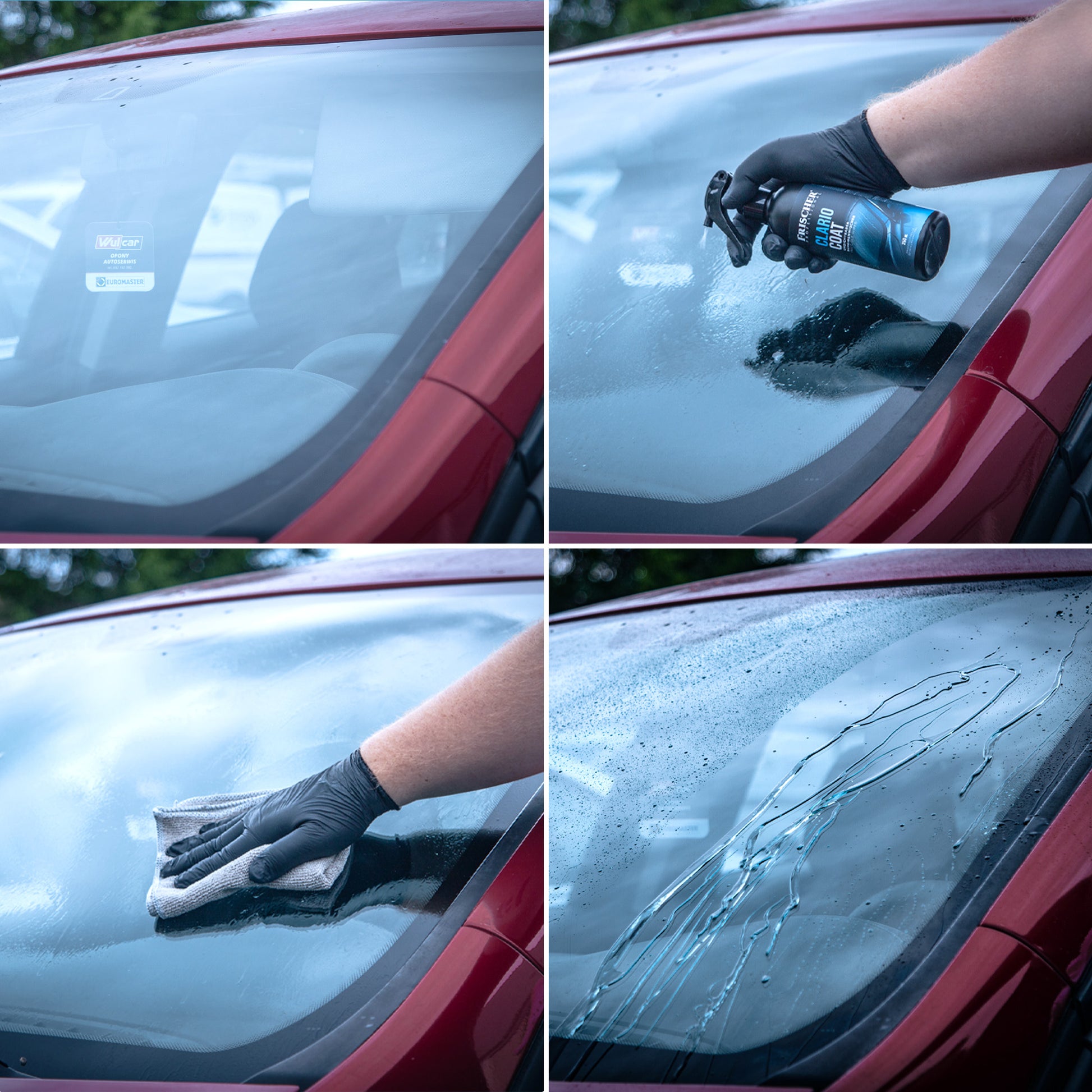 Niewidzialna wycieraczka. Hydrofobowa powłoka na szyby samochodowe 