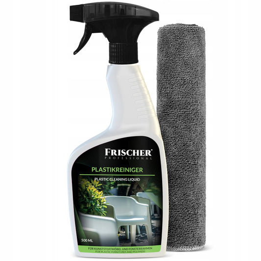 Płyn + mikrofibra do czyszczenia mebli ogrodowych, 500 ml